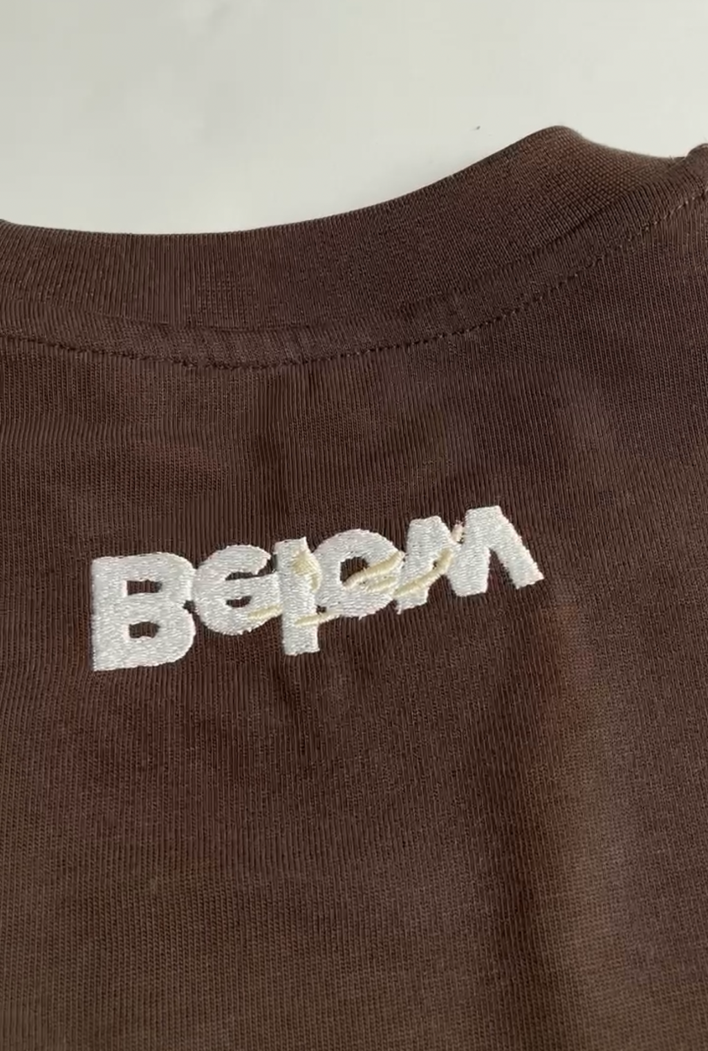 Original brown tee