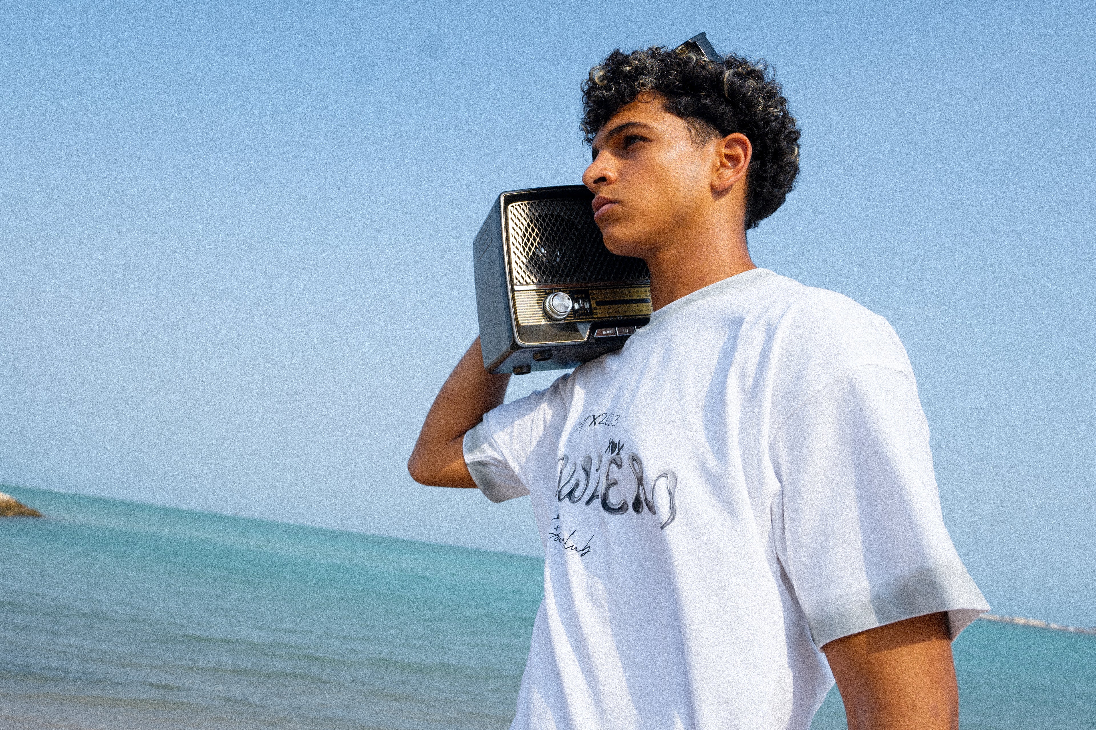 Metallic tee